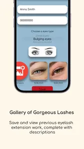 Lashmaker organizer screenshot 2