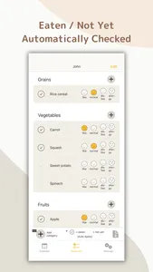 BabyFoodDiary+ screenshot 1