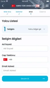 Kıbrıs Deniz e-Bilet screenshot 3