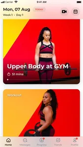 Infinity 4 fitness screenshot 1