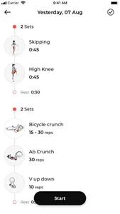 Infinity 4 fitness screenshot 2