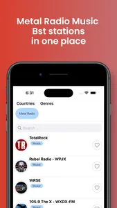 Metal Music Radio Stations FM screenshot 0