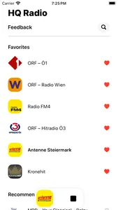 HQ Radio screenshot 0