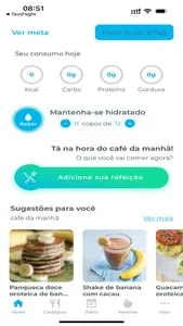 Meu Nutri App screenshot 1