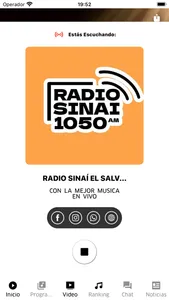 Radio Sinai El Salvador screenshot 2