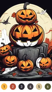 Halloween Coloring Book Games screenshot 3