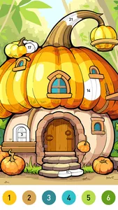 Halloween Coloring Book Games screenshot 4