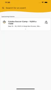 Caioba Soccer Camp screenshot 1