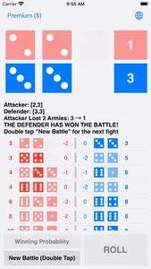 Risk Dice Roller + Probability screenshot 3