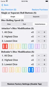 Risk Dice Roller + Probability screenshot 5