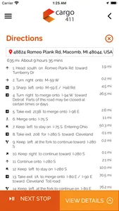 Cargo411 screenshot 3