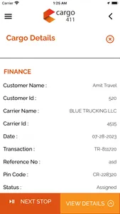 Cargo411 screenshot 4