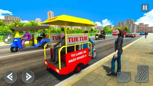 Taxi Driving Tuk Tuk 3D Games screenshot 3