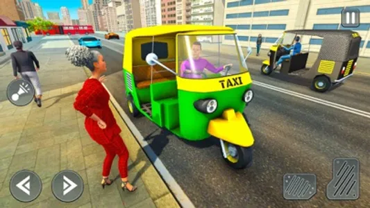 Taxi Driving Tuk Tuk 3D Games screenshot 4