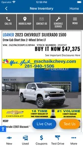 Mac Haik Chevrolet screenshot 1