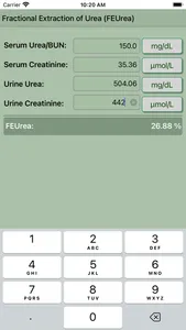 FEUrea Calculator screenshot 6