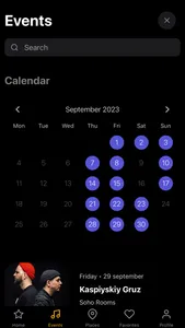 OnParty — Moscow city events screenshot 6