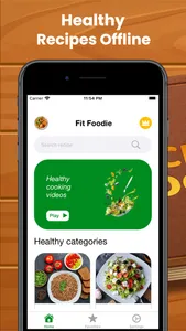 Healthy Recipes - FitFoodie screenshot 0