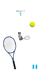 Cat Tennis Battle screenshot 2