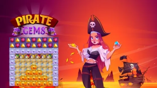 Pirate Gems screenshot 0