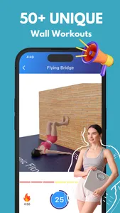 Wall Pilates Challenge & Fit screenshot 1