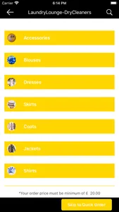 Laundry Lounge DryCleaners screenshot 2