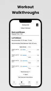 WorkoutAId screenshot 1