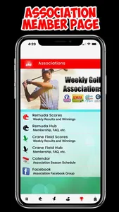 Remuda Crane Field Golf App screenshot 2