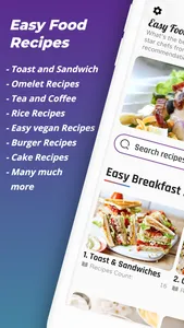 Easy Food Recipes | EasyFoods screenshot 0