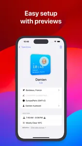 TeamZone • World Clock Widget screenshot 4