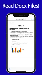 DOCX Reader To PDF Converter screenshot 0