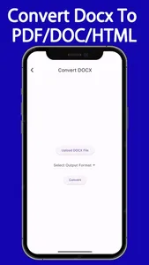 DOCX Reader To PDF Converter screenshot 2