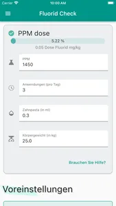 Fluorid Check screenshot 1