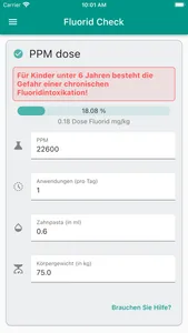 Fluorid Check screenshot 3