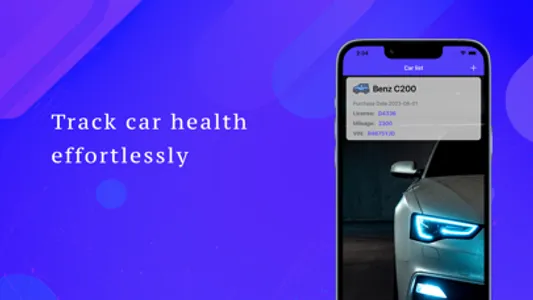 VehicleCare-Auto Maintain Log screenshot 0