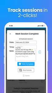 Client Progress Tracker EZbook screenshot 4