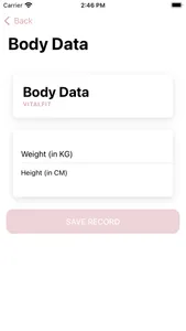 VitalFIT App screenshot 2