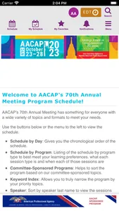 AACAP 2023 screenshot 1