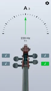 Cello Tuner - Simple Tuner screenshot 1