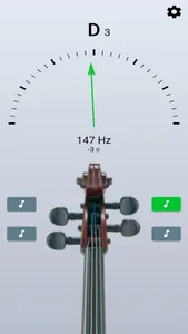 Cello Tuner - Simple Tuner screenshot 2