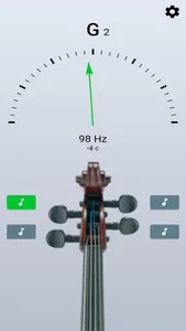 Cello Tuner - Simple Tuner screenshot 3