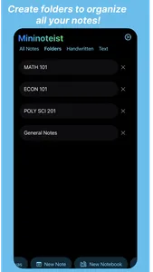 Mininoteist - Notes simplified screenshot 2