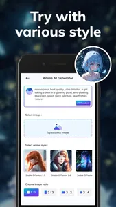 Anime AI Art - Art Generator screenshot 1