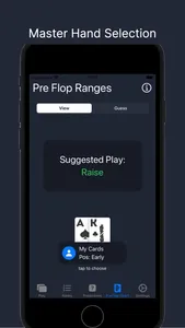 Poker PreFlop Trainer GTO screenshot 2