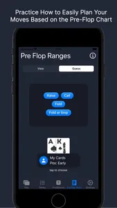 Poker PreFlop Trainer GTO screenshot 3