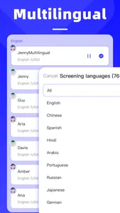 SpeechX-Natural Voices screenshot 1