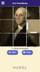 U.S. Presidents Sliding Puzzle screenshot 0