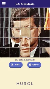 U.S. Presidents Sliding Puzzle screenshot 2