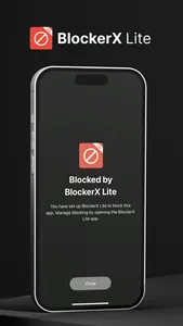 BlockerX Lite: Block Apps screenshot 0