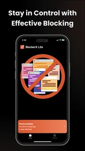 BlockerX Lite: Block Apps screenshot 2